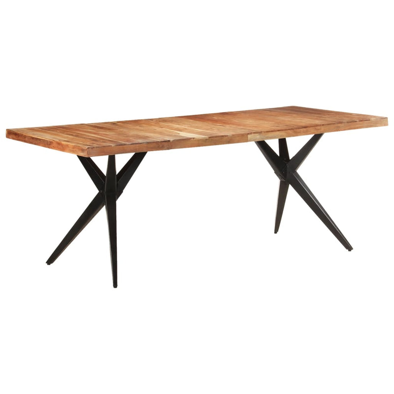 Dining Table 200x90x76 cm Solid Acacia Wood Payday Deals