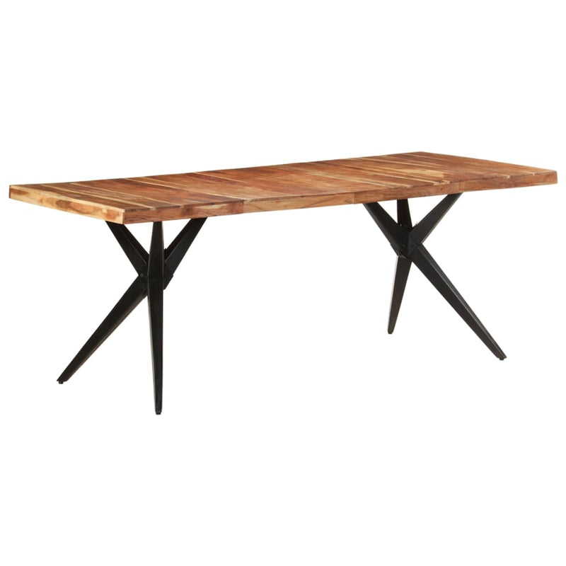 Dining Table 200x90x76 cm Solid Acacia Wood Payday Deals