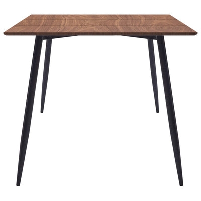 Dining Table Brown 200x100x75 cm MDF Payday Deals