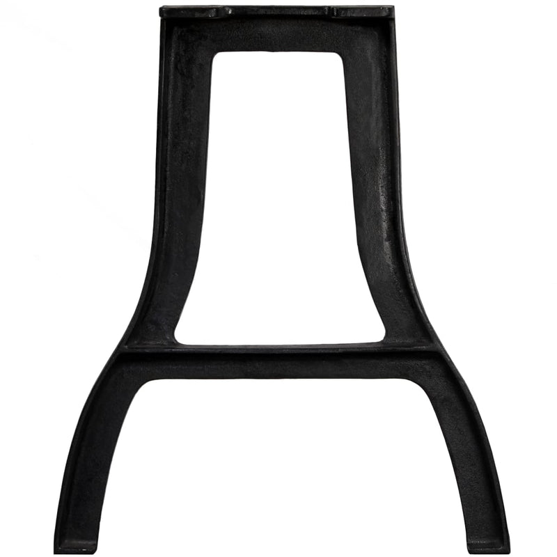 Dining Table Legs 2 pcs A-Frame Cast Iron Payday Deals