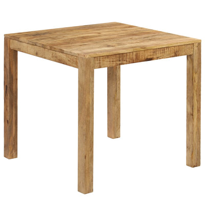Dining Table Solid Mango Wood 82x80x76 cm Payday Deals