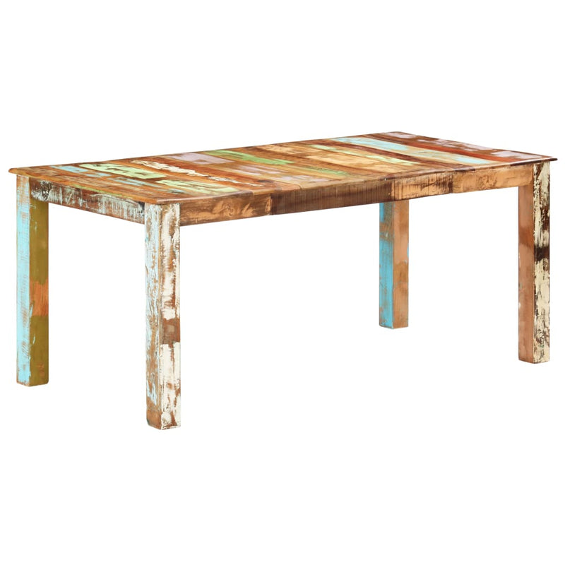 Dining Table Solid Reclaimed Wood 180x90x76 cm Payday Deals
