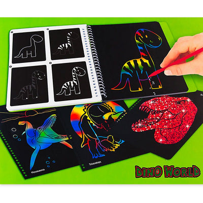 Dino World Magic Scratch Kids Activity Book Payday Deals