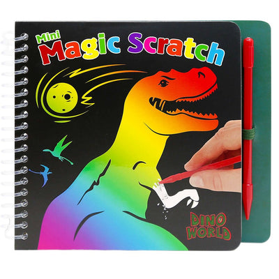 Dino World Mini Magic Scratch Kids Activity Book Payday Deals