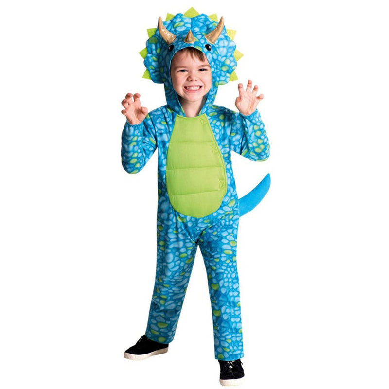 Dinosaur Blue Boys Costume 4-6 Years Payday Deals