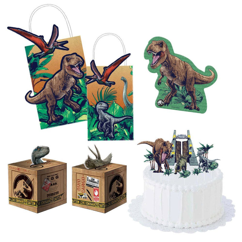 Dinosaur Jurassic World 16 Guest Complete Party Pack Payday Deals