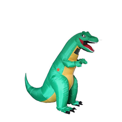 Dinosaur T-Rex Fancy Dress Fan Inflatable Costume Tyrannosaurus Suit Payday Deals
