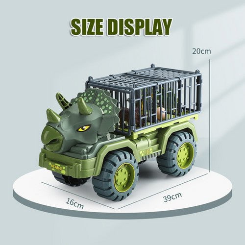 Dinosaur Truck Toy Transport Car Toy Inertial Cars Carrier Vehicle Gift Kids Payday Deals