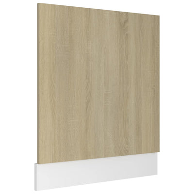 Dishwasher Panel Sonoma Oak 59.5x3x67 cm Chipboard Payday Deals