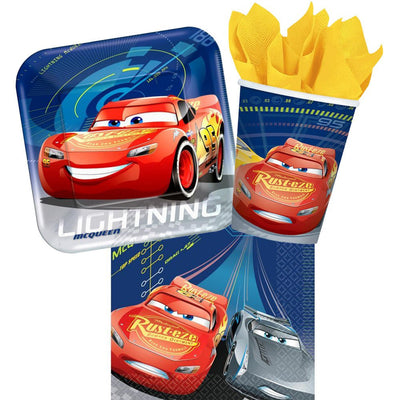 Disney Cars 8 Guest Large Tableware Party Pack Payday Deals