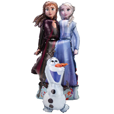 Disney Frozen 2 Elsa, Anna & Olaf AirWalker Foil Balloon