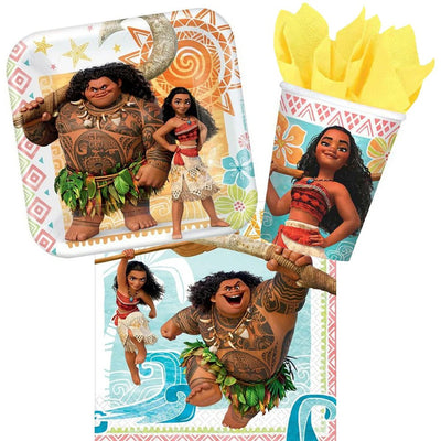 Disney Moana 8 Guest Tableware Party Pack