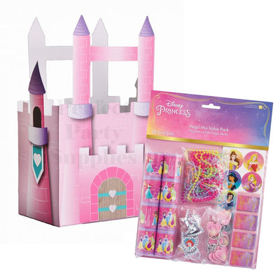 Disney Princess 8 Guest Treat Favour Box Party Pack