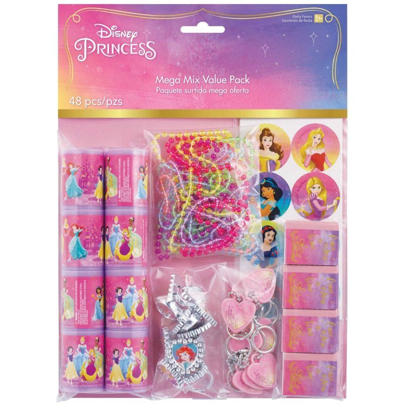 Disney Princess 8 Guest Treat Favour Box Party Pack Payday Deals
