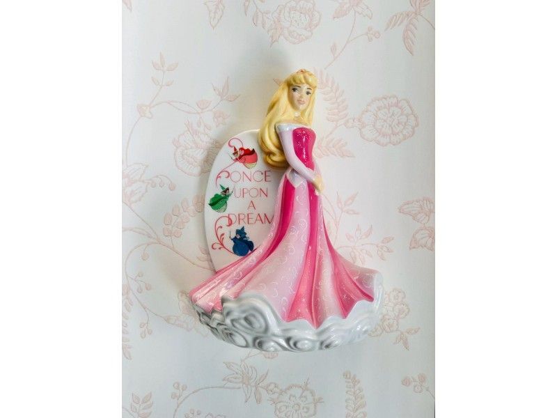 Disney Princess Aurora Sleeping Beauty Flat Back Collectable Statue Payday Deals