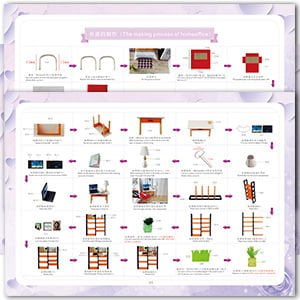 Dollhouse Miniature with Furniture Kit Plus Dust Proof and Music Movement - M9 (1:24 Scale Creative Room Idea) Payday Deals