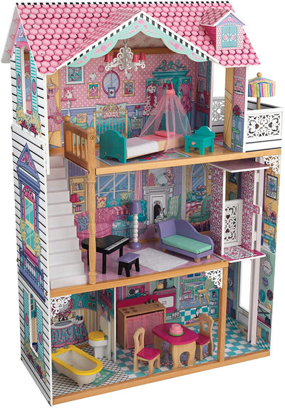 Dollhouse with Furniture for kids 120 x 88 x 40 cm (Model 3) Payday Deals