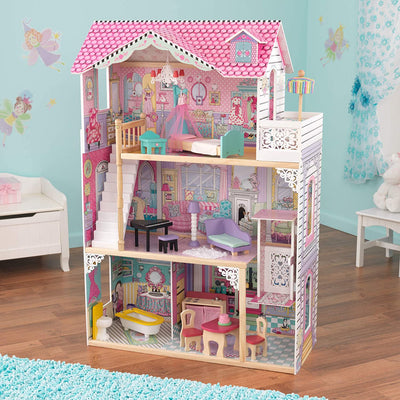 Dollhouse with Furniture for kids 120 x 88 x 40 cm (Model 3) Payday Deals
