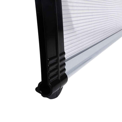 Door Window Awning Outdoor Canopy UV Patio Sun Shield Rain Cover DIY 1M X 2.4M Payday Deals