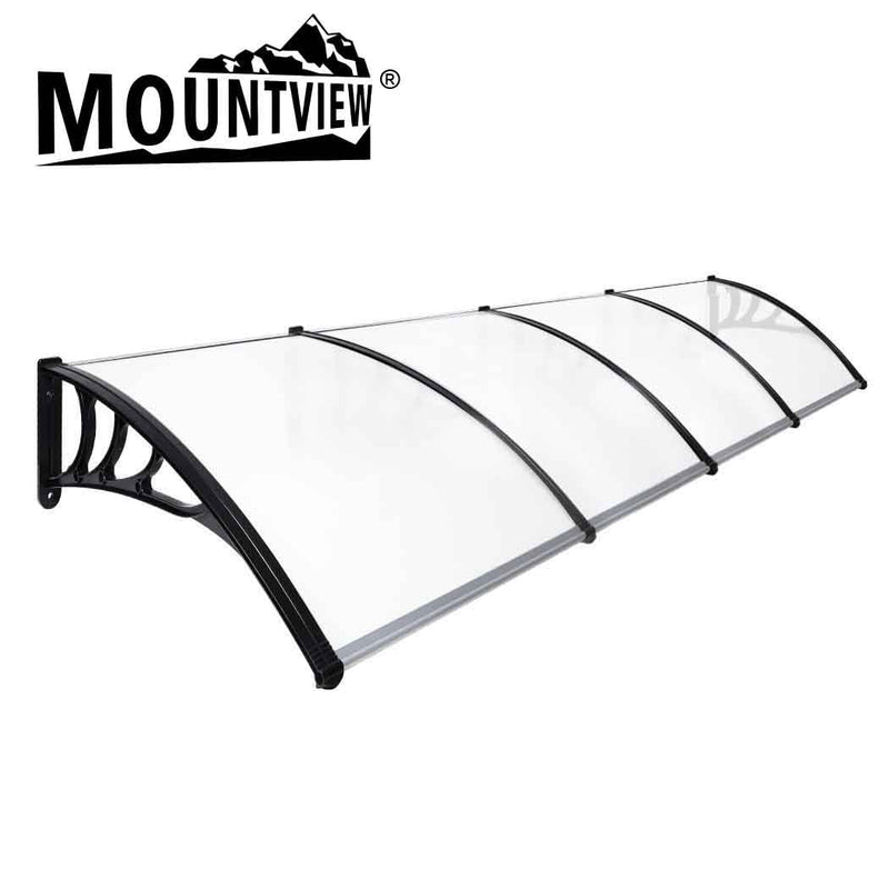 Door Window Awning Outdoor Canopy UV Patio Sun Shield Rain Cover DIY 1M X 4M Payday Deals