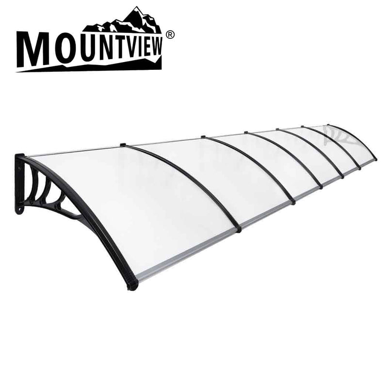 Door Window Awning Outdoor Canopy UV Patio Sun Shield Rain Cover DIY 1M X 6M Payday Deals