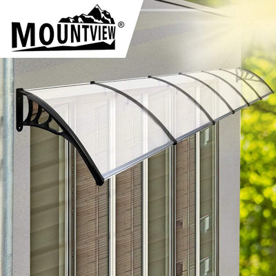 Door Window Awning Outdoor Canopy UV Patio Sun Shield Rain Cover DIY 1M X 6M Payday Deals