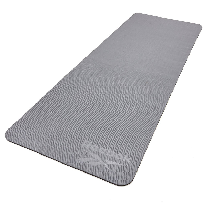 Double Sided Yoga Mat (6mm, Black/Grey) Payday Deals