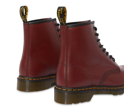 Dr. Marten's Women's 1460 8-Eye Patent Leather Boots, Cherry Red Smooth Payday Deals