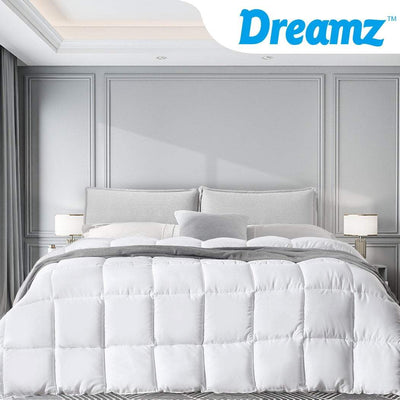 DreamZ 200GSM All Season Bamboo Winter Summer Quilt Duvet Doona Soft Double Size Payday Deals