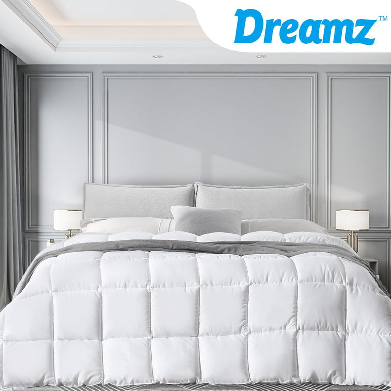 DreamZ 200GSM All Season Bamboo Winter Summer Quilt Duvet Doona Soft King Single Payday Deals