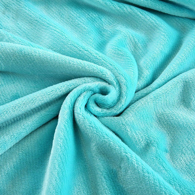 DreamZ 320GSM 220x240cm Ultra Soft Mink Blanket Warm Throw in Teal Colour Payday Deals