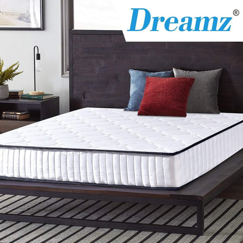 DreamZ 5 Zoned Pocket Spring Bed Mattress in King Single Size Payday Deals