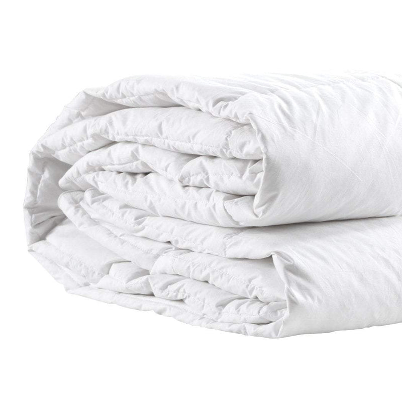 DreamZ 700GSM All Season Goose Down Feather Filling Duvet in Double Size Payday Deals
