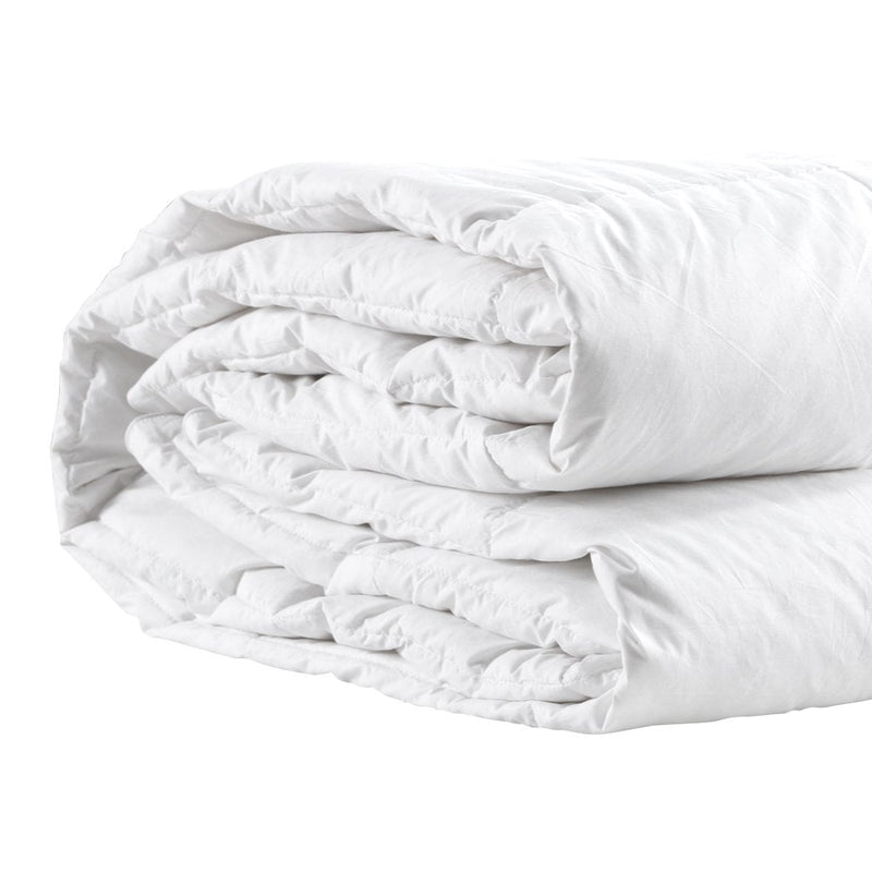 DreamZ 700GSM All Season Goose Down Feather Filling Duvet in King Size Payday Deals