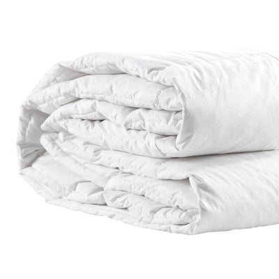 DreamZ 700GSM All Season Goose Down Feather Filling Duvet in Single Size Payday Deals