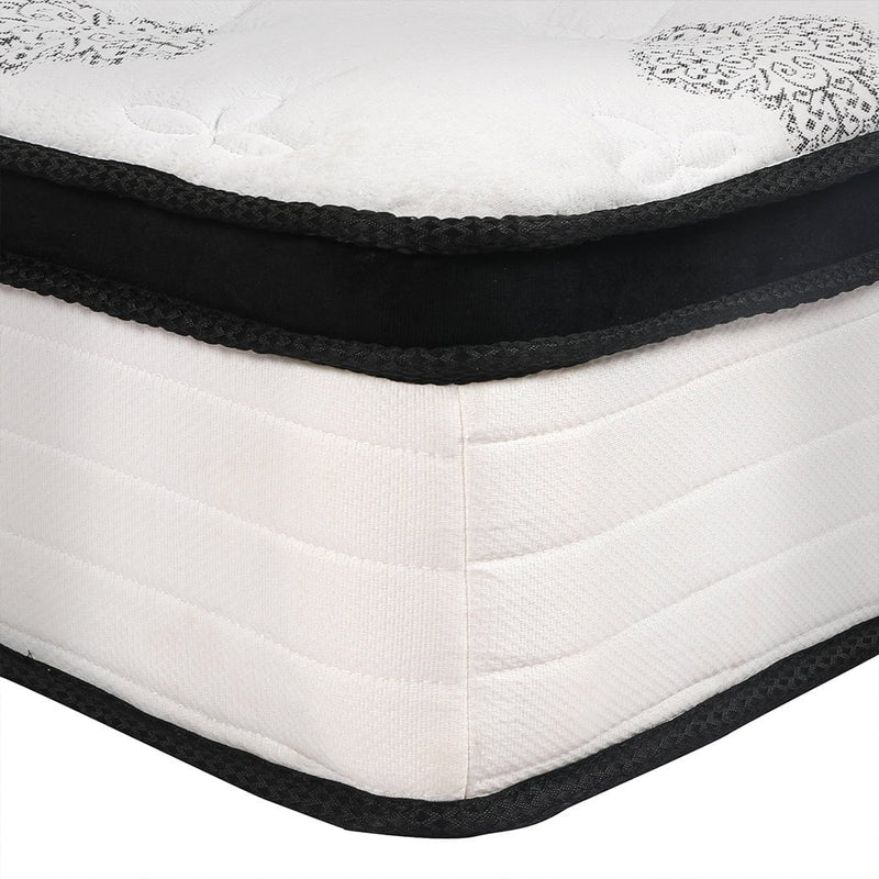 Dreamz Bedding Mattress Spring Double Size Premium Bed Top Foam Medium Soft 30CM Payday Deals