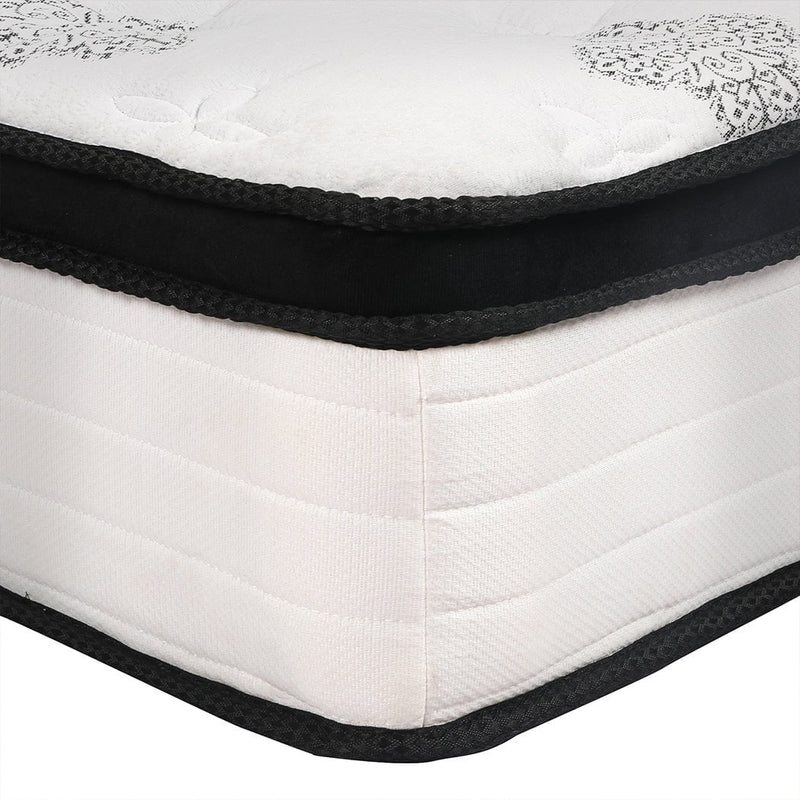 Dreamz Bedding Mattress Spring Queen Size Premium Bed Top Foam Medium Soft 30CM Payday Deals
