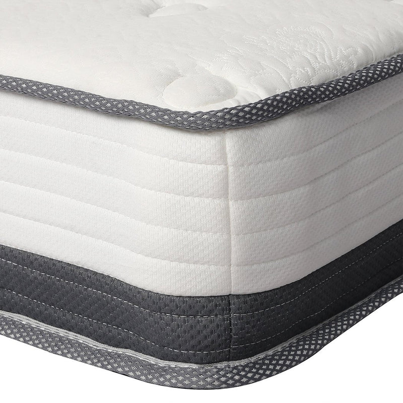 Dreamz Bedding Mattress Spring Single Size Premium Bed Top Foam Medium Soft 21CM Payday Deals