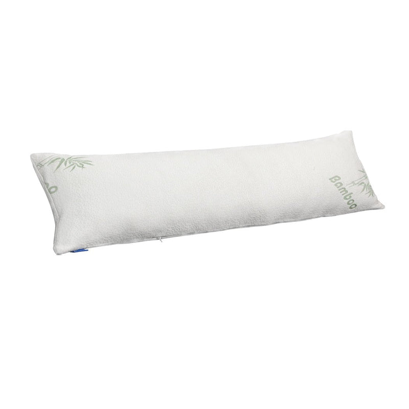 DreamZ Body Pillow Support Cushion Sleeping Memory Foam Bamboo Fabric Case Cover Payday Deals