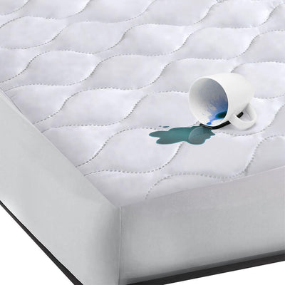 DreamZ Fitted Waterproof Bed Mattress Protectors Covers King Single Payday Deals