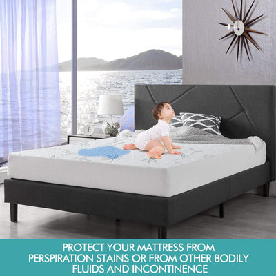 DreamZ Fitted Waterproof Bed Mattress Protectors Covers Queen