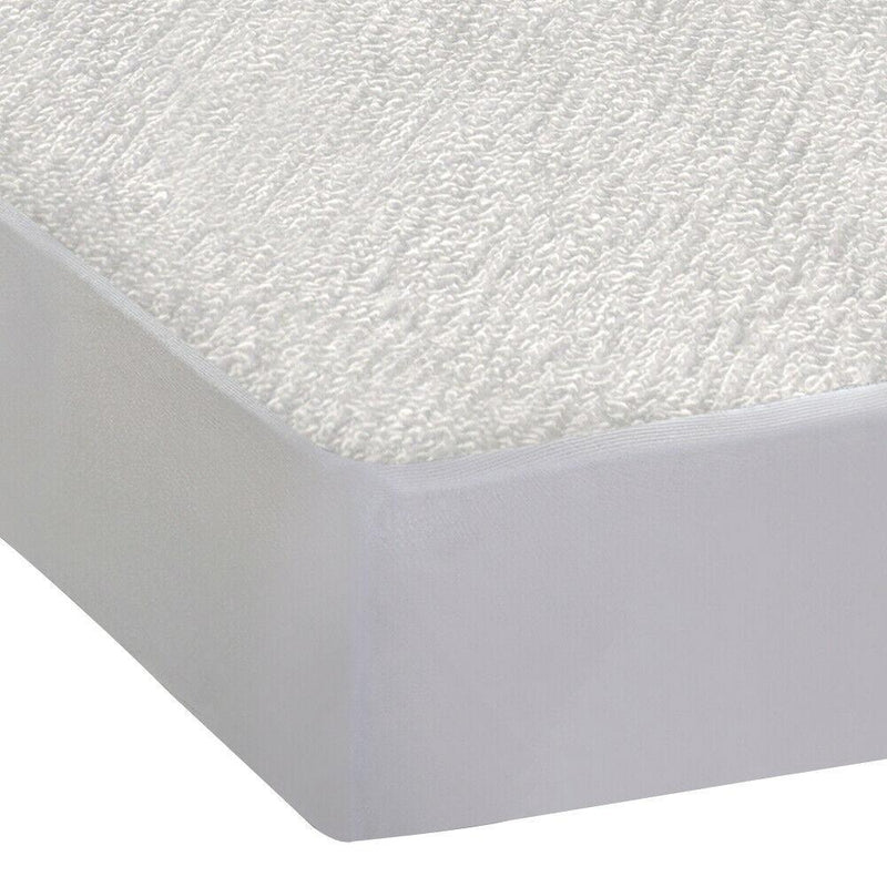 DreamZ Fitted Waterproof Mattress Protector with Bamboo Fibre Cover Single Size Payday Deals