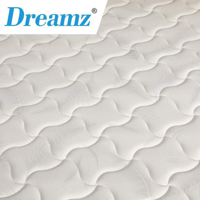 Dreamz Mattress King Single Size Premium Bed Top Spring Foam Medium Soft 16CM Payday Deals