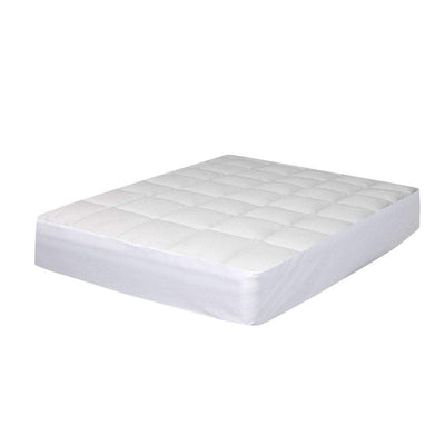 Dreamz Mattress Protector Luxury Topper Bamboo Quilted Underlay Pad King Single Payday Deals