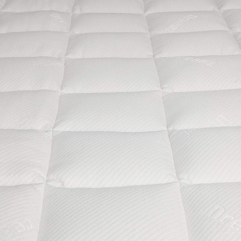 Dreamz Mattress Protector Luxury Topper Bamboo Quilted Underlay Pad Single Payday Deals