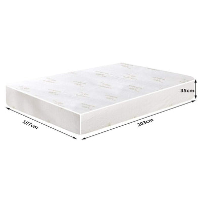 DreamZ Mattress Protector Topper 70% Bamboo Hypoallergenic Cover King Single Payday Deals