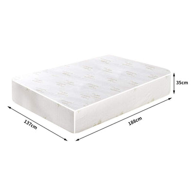 DreamZ Mattress Protector Topper 70% Bamboo Hypoallergenic Sheet Cover Double Payday Deals