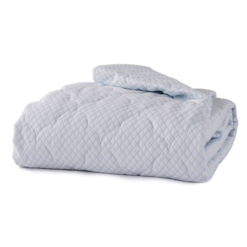 Dreamz Mattress Protector Topper Cool Fabric Pillowtop Waterproof Cover Double Payday Deals