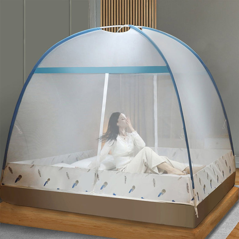 Dreamz Mosquito Bed Nets Foldable Canopy Dome Fly Repel Insect Camping Protect Q Payday Deals