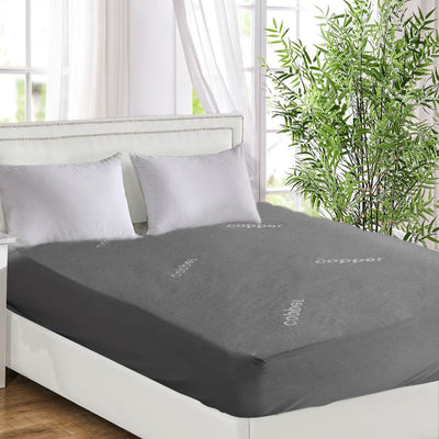 Dreamz Pillowtop Mattress Protector Topper Bed Bamboo Mat Pad Home King Cover Payday Deals